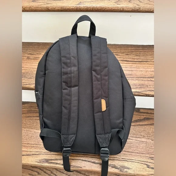Herschel Supply Co Settlement Backpack Black Canvas - Picture 4 of 5